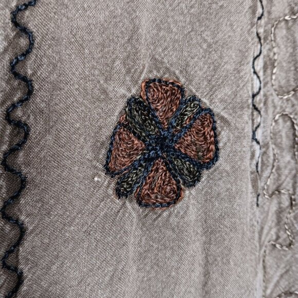 Speed Limit Medium Skirt And Shirt Outfit 2 Peice Set Hippie Embroiderd Indian - Picture 5 of 13